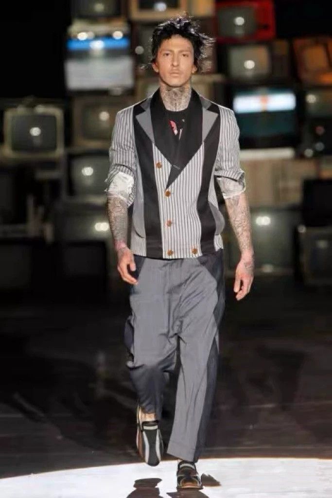 Vivienne Westwood Vivienne Westwood Denim-Wool Harem Pants 46 (5x-worn) Size US 30 / EU 46 - 8 Thumbnail