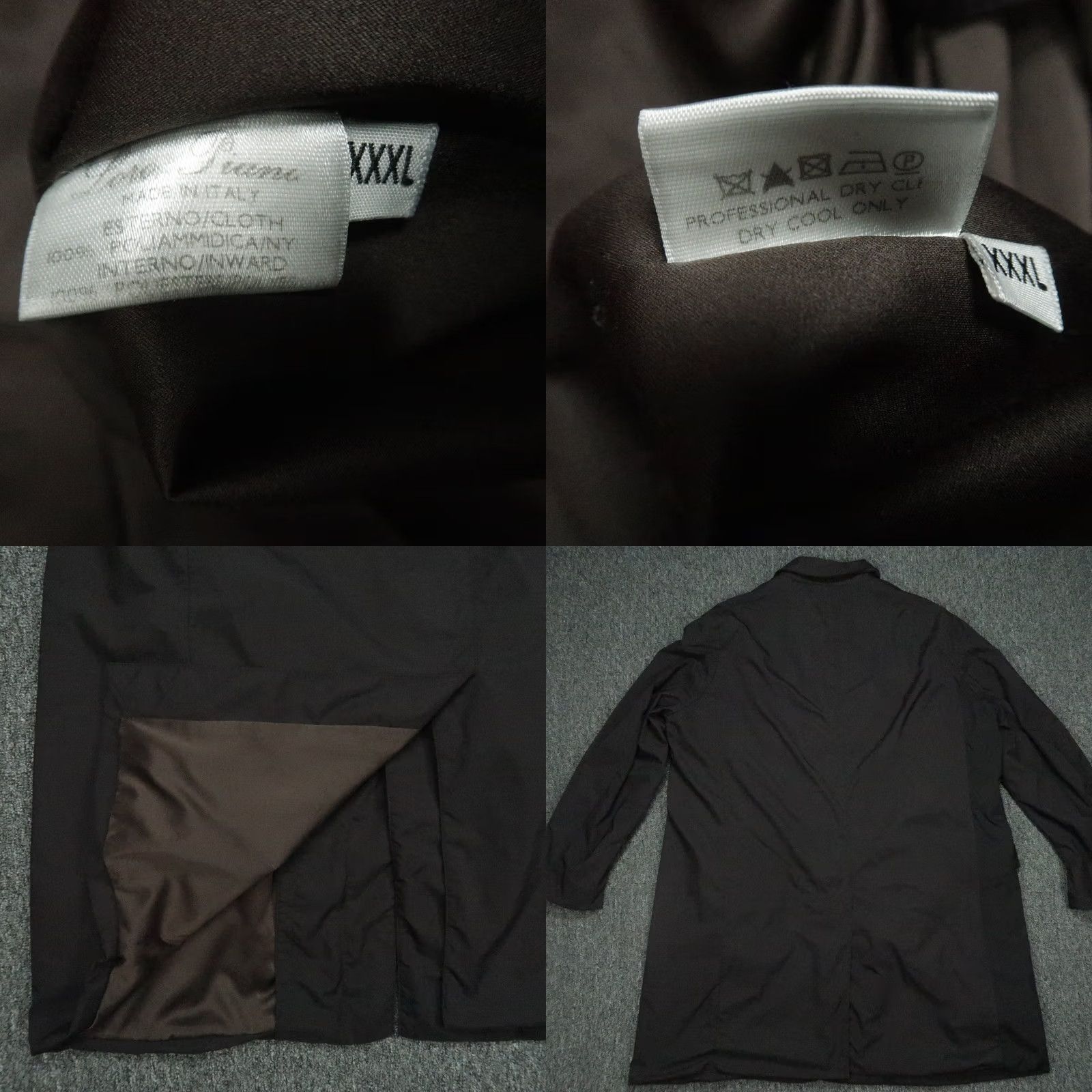 Loro Piana Loro Piana Jacket Mens 3XL Black Long Overcoat StormSystem NetJets * Size US XXL / EU 58 / 5 - 8 Thumbnail