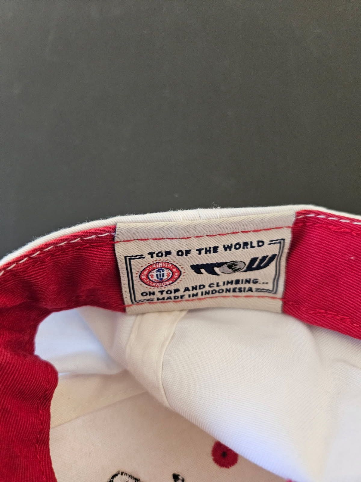 Top Of The World UNLV Rebels Collegiate Hat Top Of The World Hat Size ONE SIZE - 5 Thumbnail