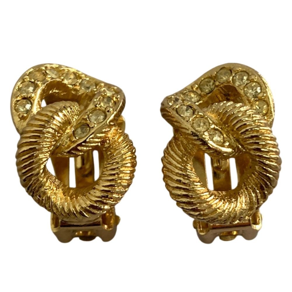 Dior Dior Christian Dior Vintage Chain Earrings Metal Earrings DUTY FREE for USA Size ONE SIZE - 1 Thumbnail