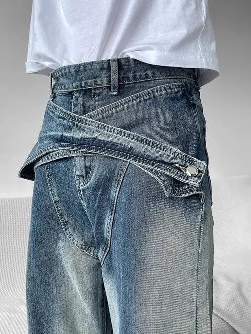 Japanese Brand Retro punk denim pants Size US 31 - 2 Thumbnail