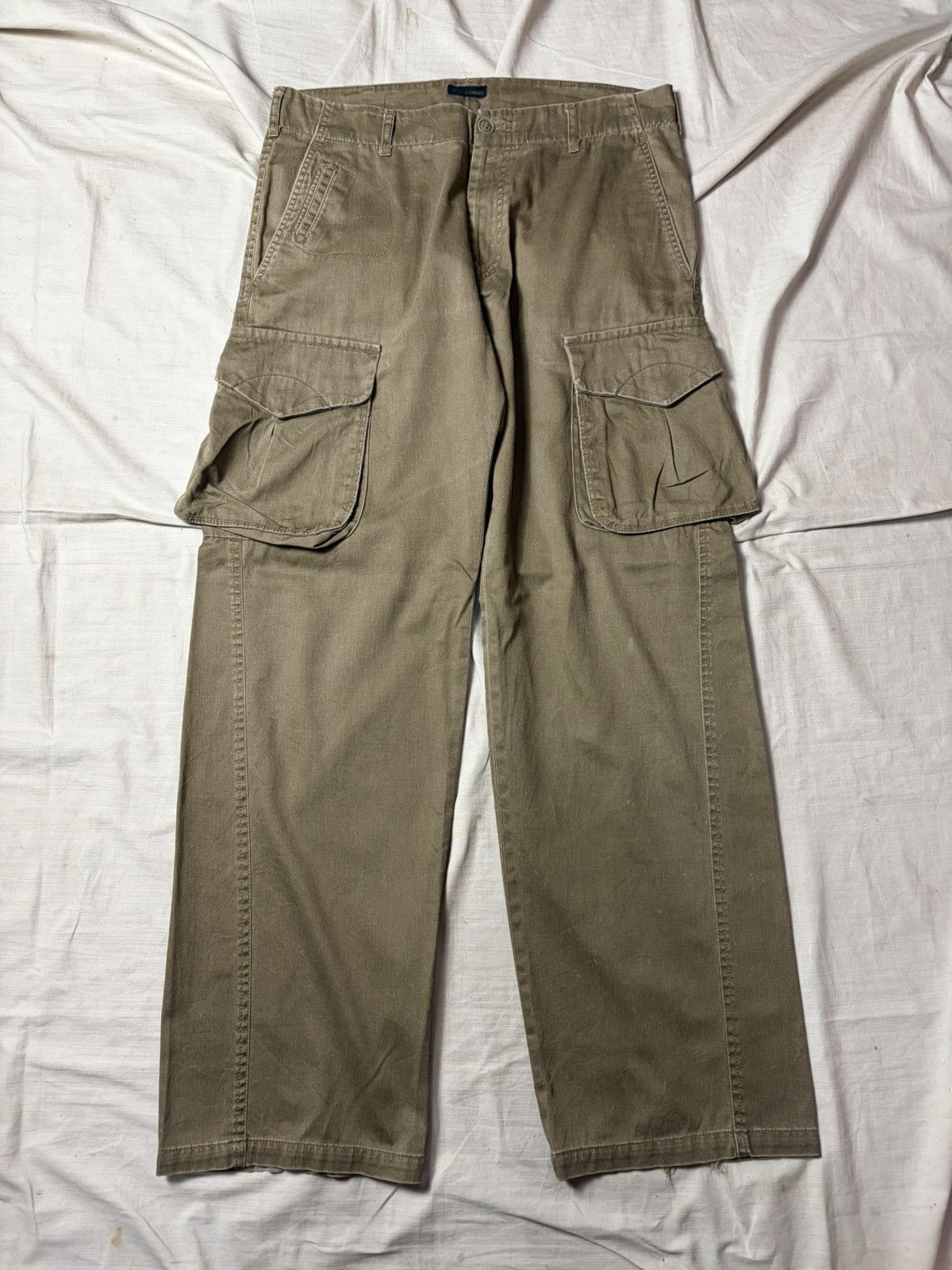 Issey Miyake Tete Homme Big Cargo Pants Size US 32 / EU 48 - 1 Thumbnail