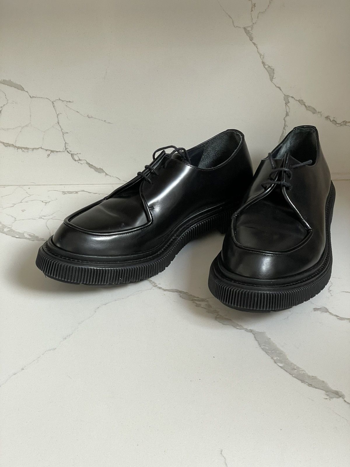 Adieu Paris × Mfpen Adieu x Mfpen Leather Derby | Grailed