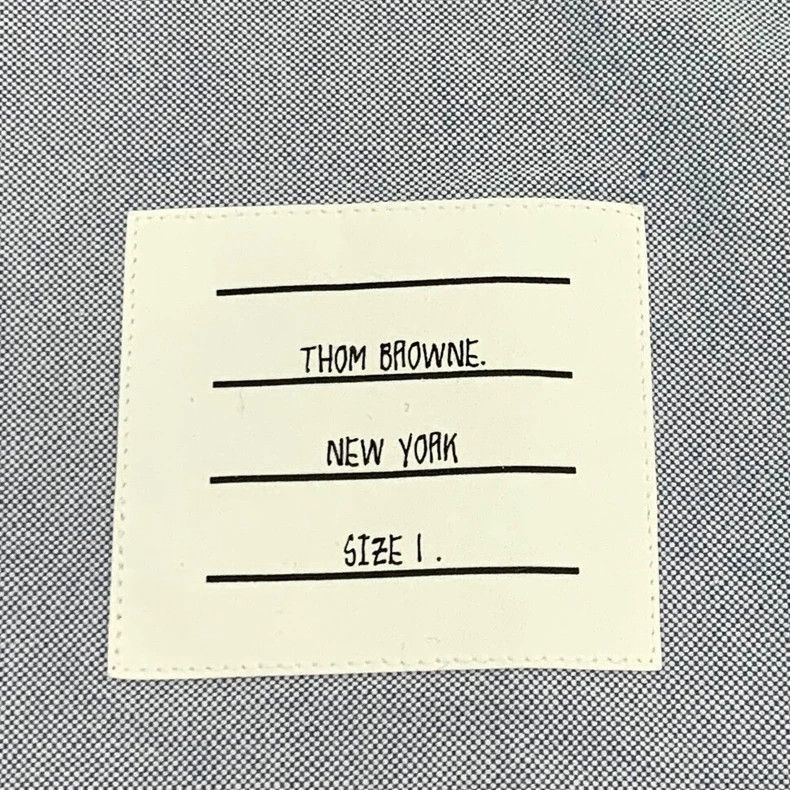 Thom Browne Thom Browne size1 Cotton long-sleeved shirt Size US S / EU 44-46 / 1 - 6 Thumbnail