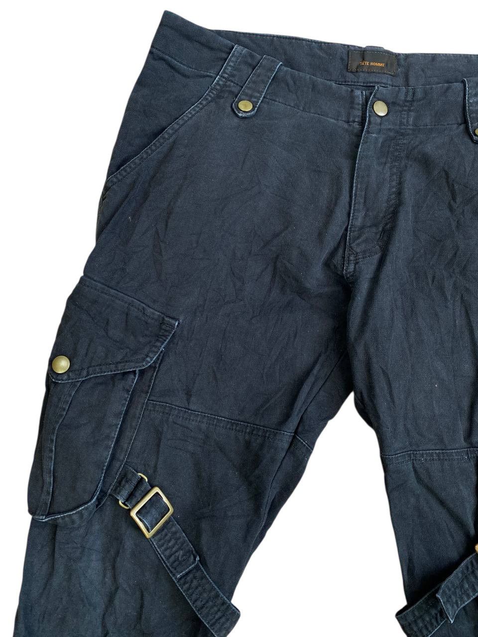 Tete Homme 2000's Tete Homme Cargo Bondage Pants Size US 33 - 5 Thumbnail