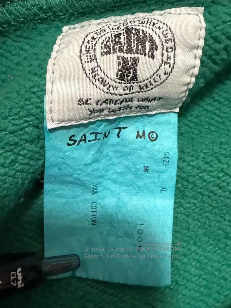 Saint Michael Saint Michael Green Hoodie Size US XL / EU 56 / 4 - 5 Thumbnail