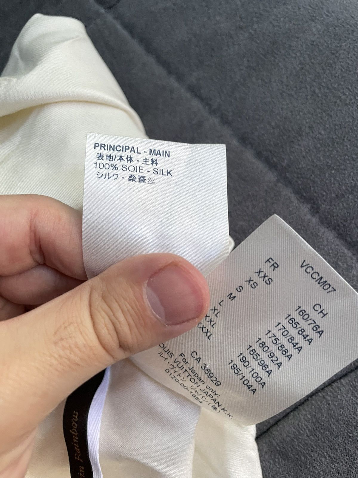 Louis Vuitton Louis Vuitton Plain Rainbow Beige Monogram Shirt Size US XL / EU 56 / 4 - 12 Thumbnail