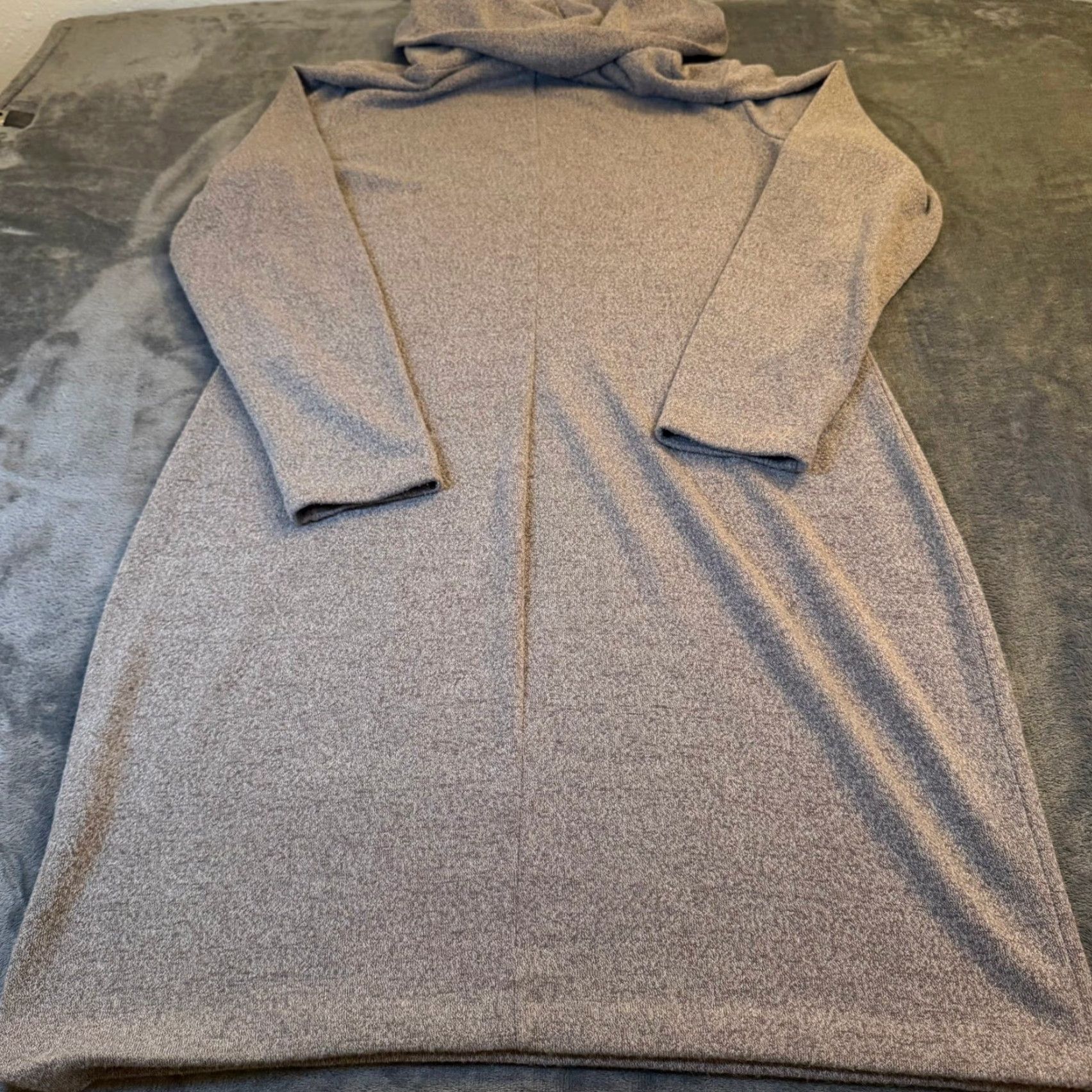 Banana Republic Banana Republic Cowl Neck Sweater Dress Knit Heathered Brown Womens XL Size XL / US 12-14 / IT 48-50 - 4 Thumbnail
