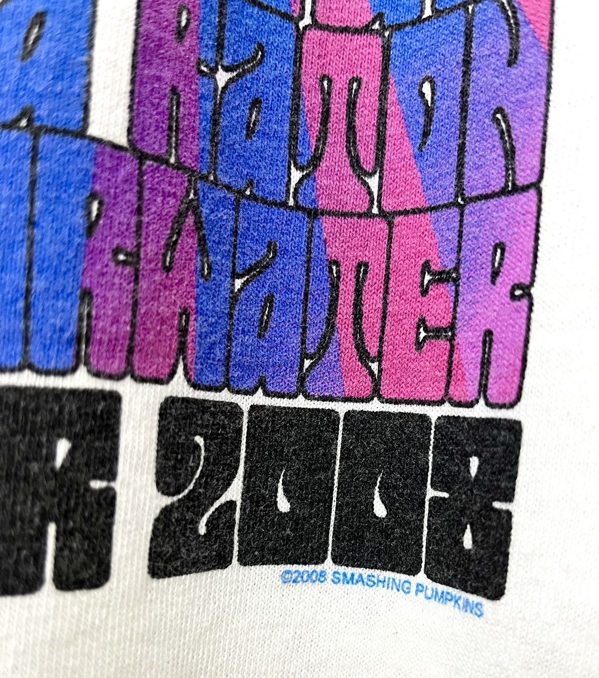 Band Tees VINTAGE 00s THE SMASHING PUMPKINS PSYCHEDELIC TOUR TSHIRT Size US XL / EU 56 / 4 - 12 Thumbnail