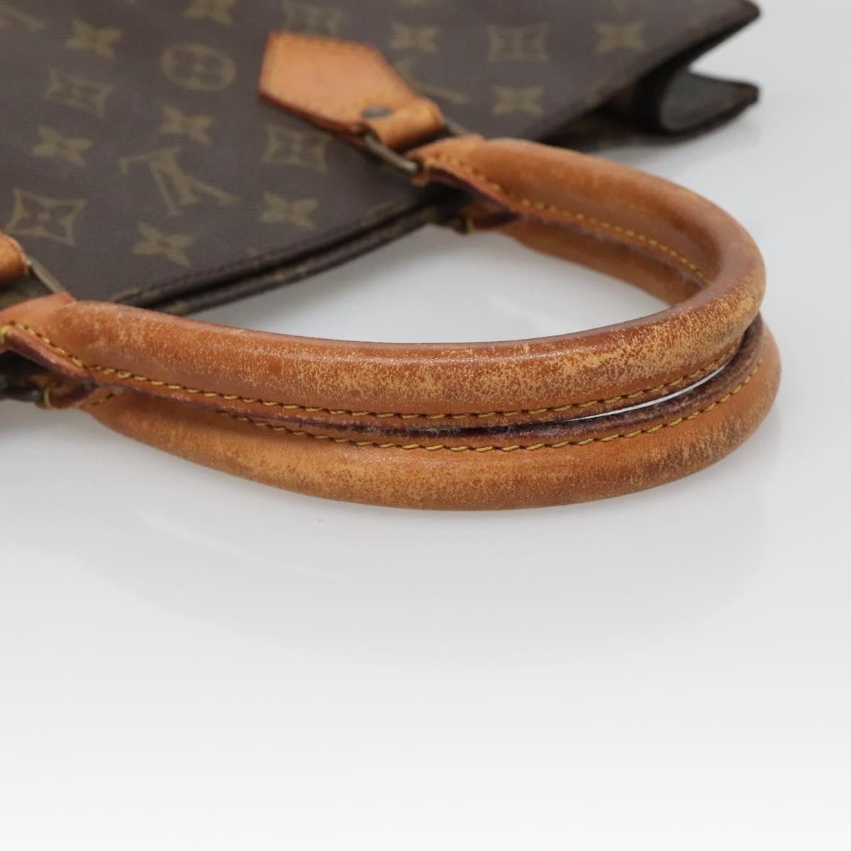 Louis Vuitton LOUIS VUITTON Monogram Sac Plat Hand Bag M51140 Size ONE SIZE - 7 Thumbnail