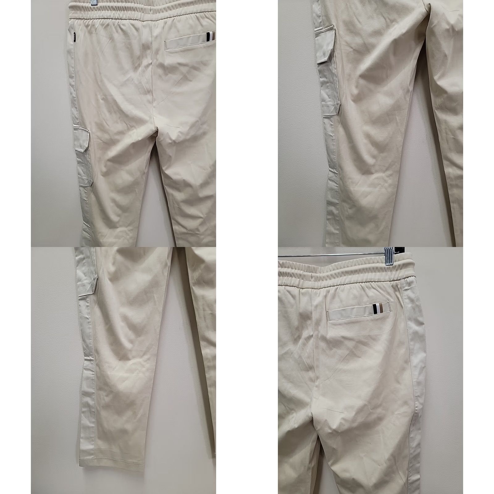 Hugo Boss HUGO BOSS Pants Sweatpants Activewear NWT Beige Size S Pants Mens Lamont Cargo Pocket Jogging NWT 33x26.5 Size US 29 - 8 Thumbnail