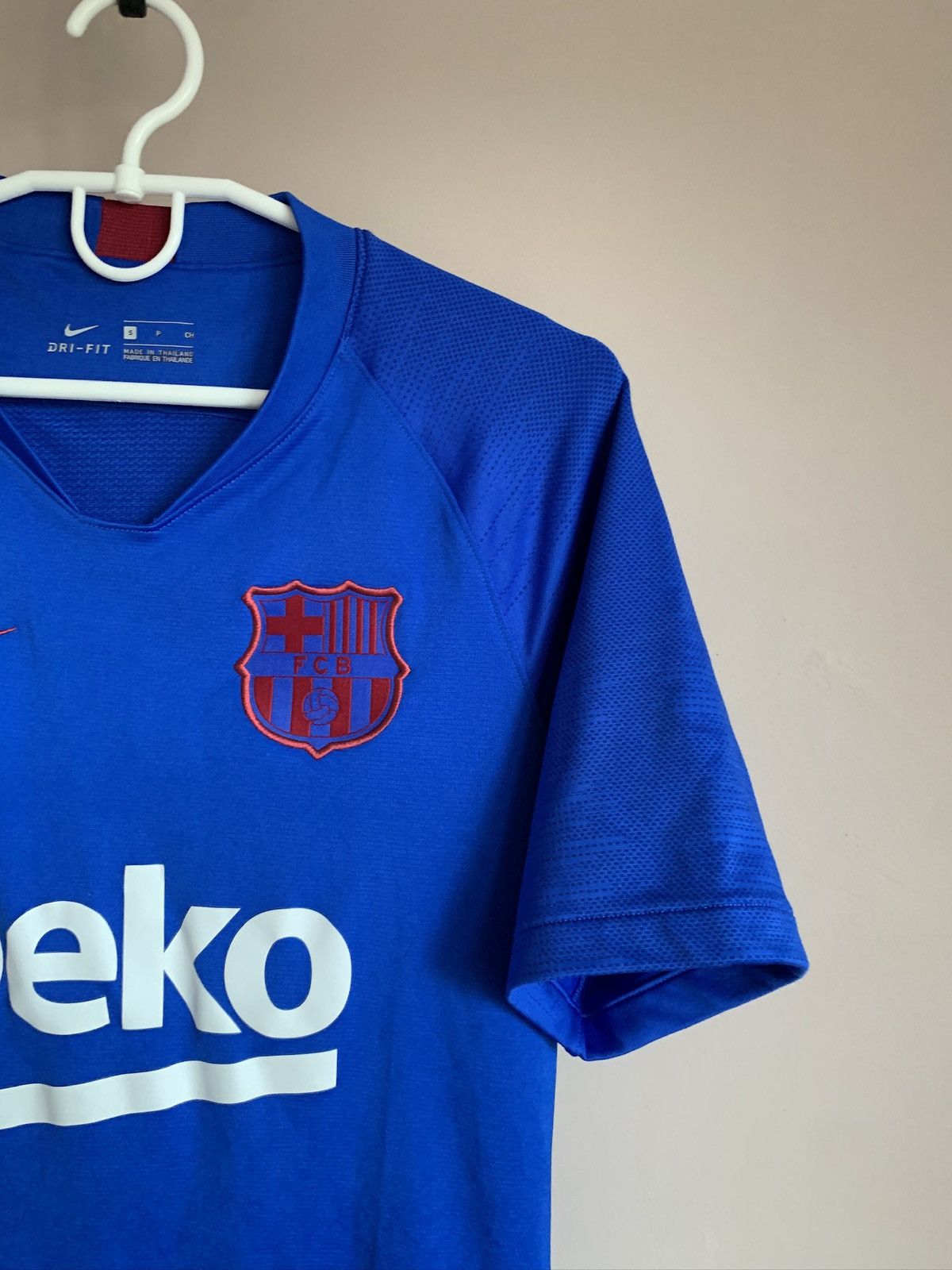 Nike Barcelona 2019 Training Football Shirt Nike Soccer Jersey S Size US S / EU 44-46 / 1 - 3 Thumbnail