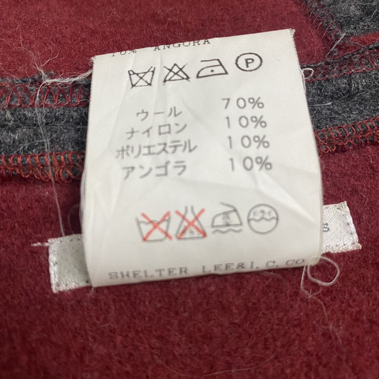 Japanese Brand LUI'S WOOL HOODIE JACKET Size US M / EU 48-50 / 2 - 11 Thumbnail