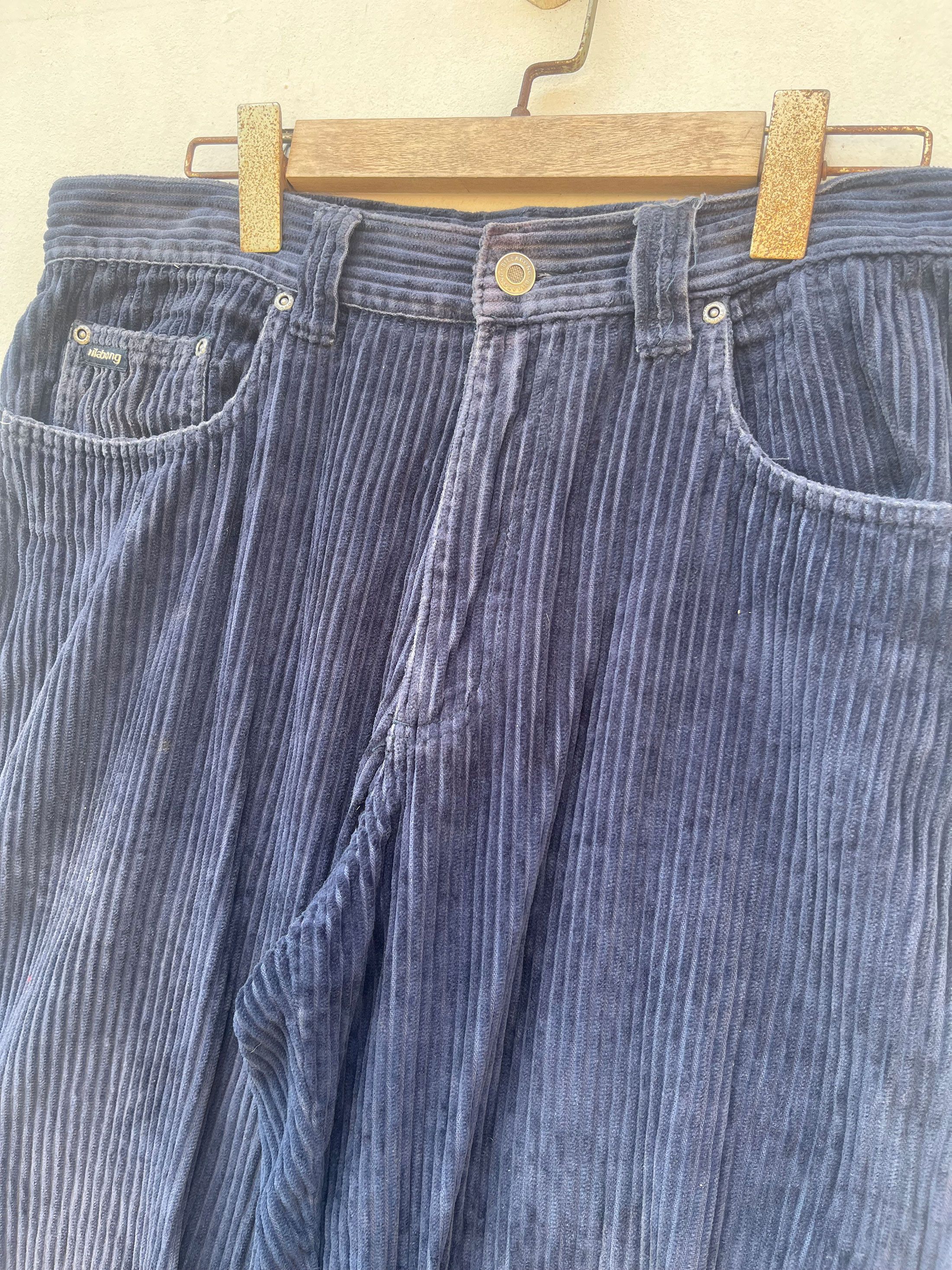Billabong Vintage Billabong Corduroy Baggy Trouser Denim Style Size US 32 / EU 48 - 2 Thumbnail