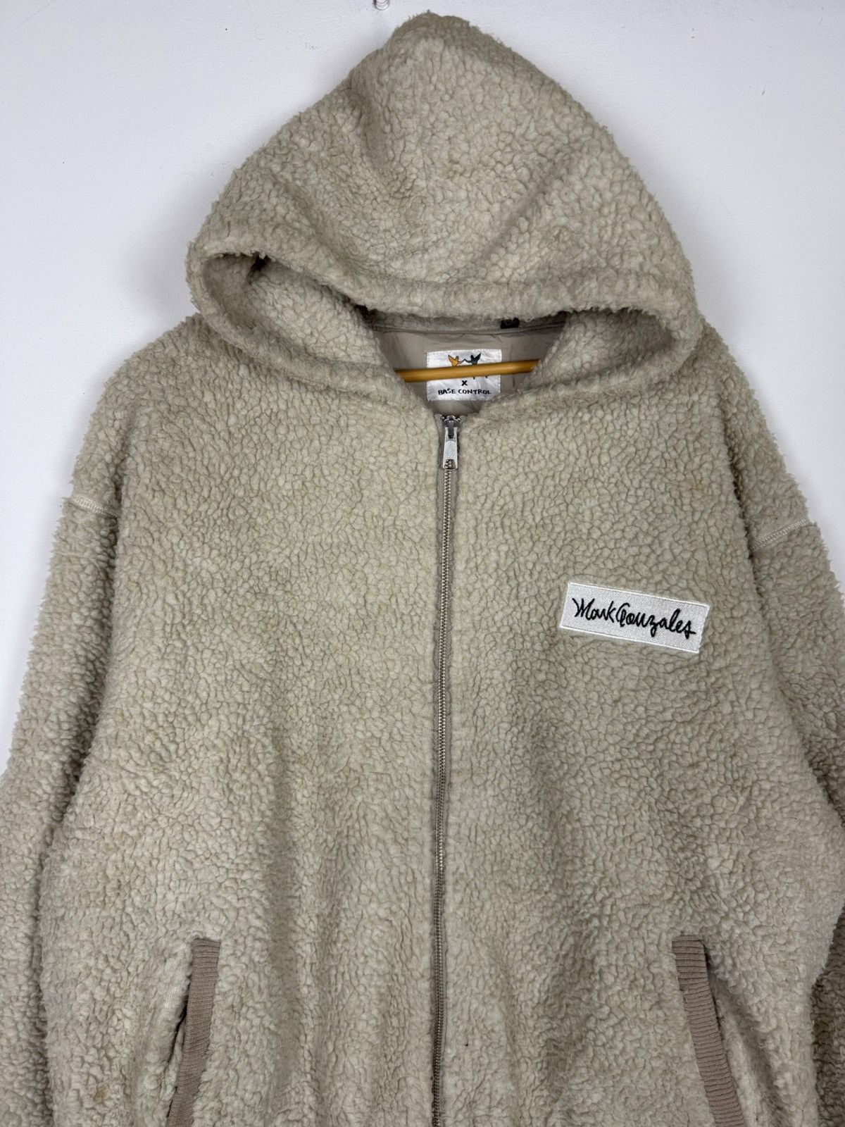 Designer Mark Gonzales Fleece Bomber Jacket Size US XL / EU 56 / 4 - 5 Thumbnail