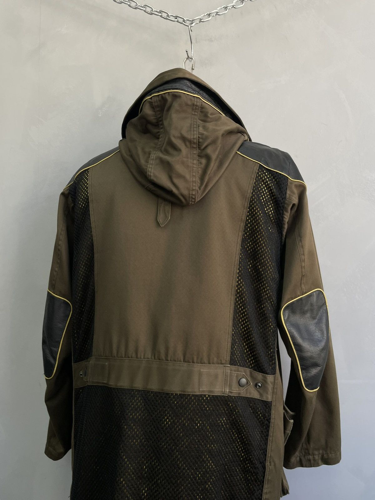 Issey Miyake Issey Miyake Green Multi-Pocket Long Coat Size M Size US M / EU 48-50 / 2 - 13 Thumbnail