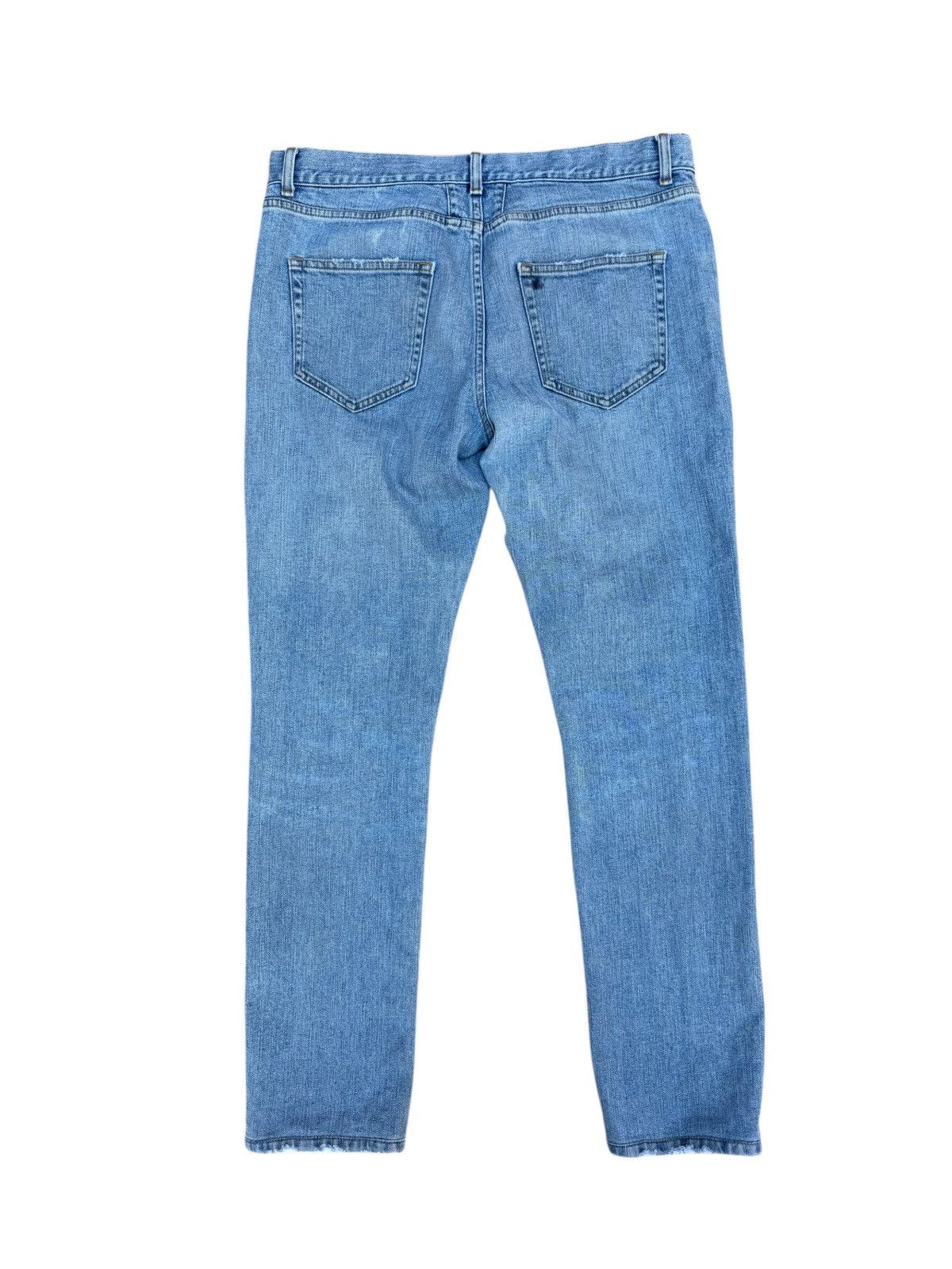 Saint Laurent Paris Saint laurent d02 blue distressed denim Size US 33 - 4 Thumbnail