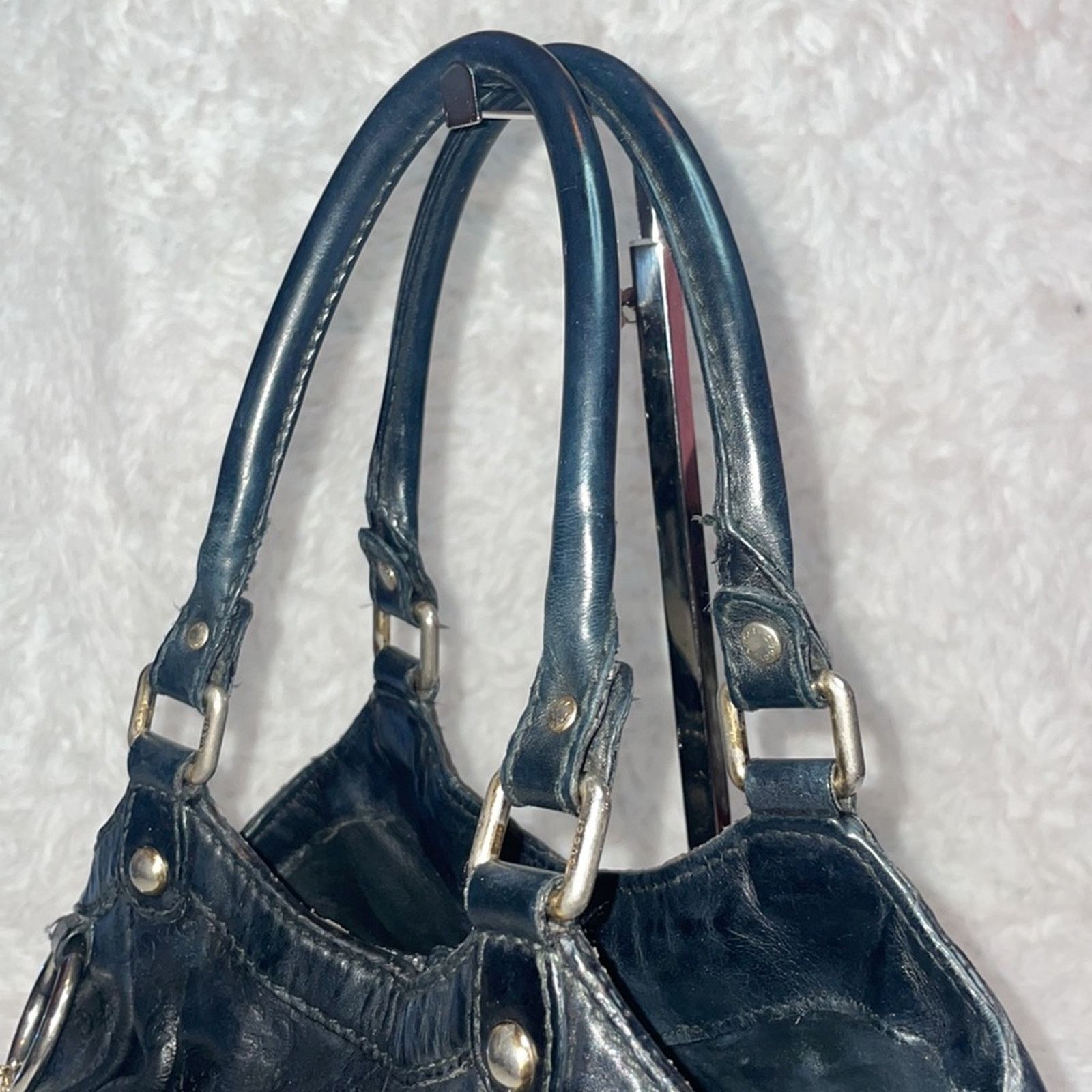 Gucci Gucci Sukey Guccissima GG Medium Tote Black 211944 Size ONE SIZE - 8 Thumbnail
