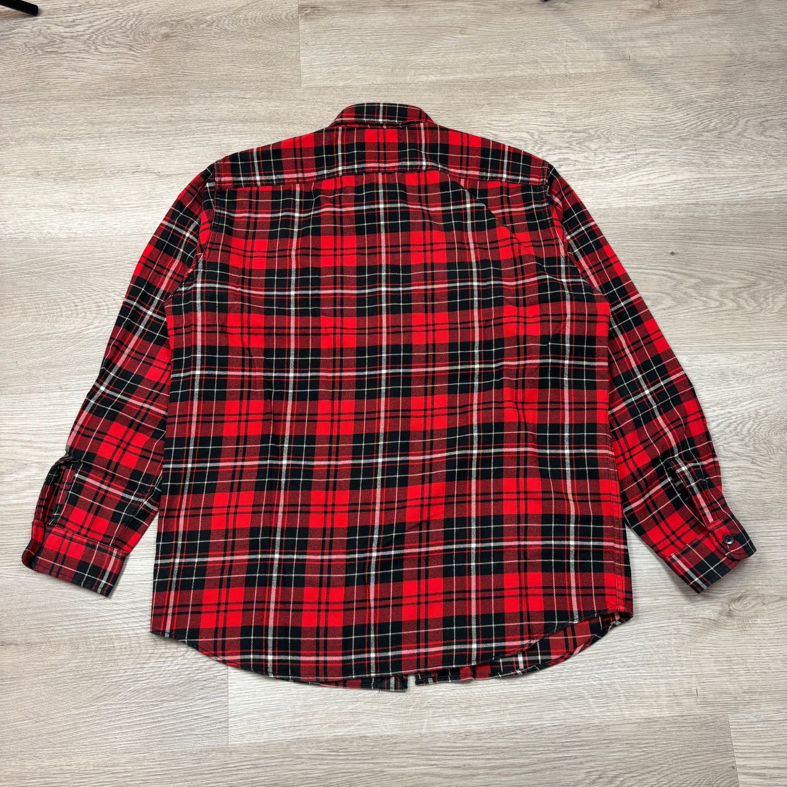 Polo Ralph Lauren × Vintage VTG Polo Ralph Lauren Flannel Button Up Shirt Men's Medium Size US M / EU 48-50 / 2 - 3 Thumbnail