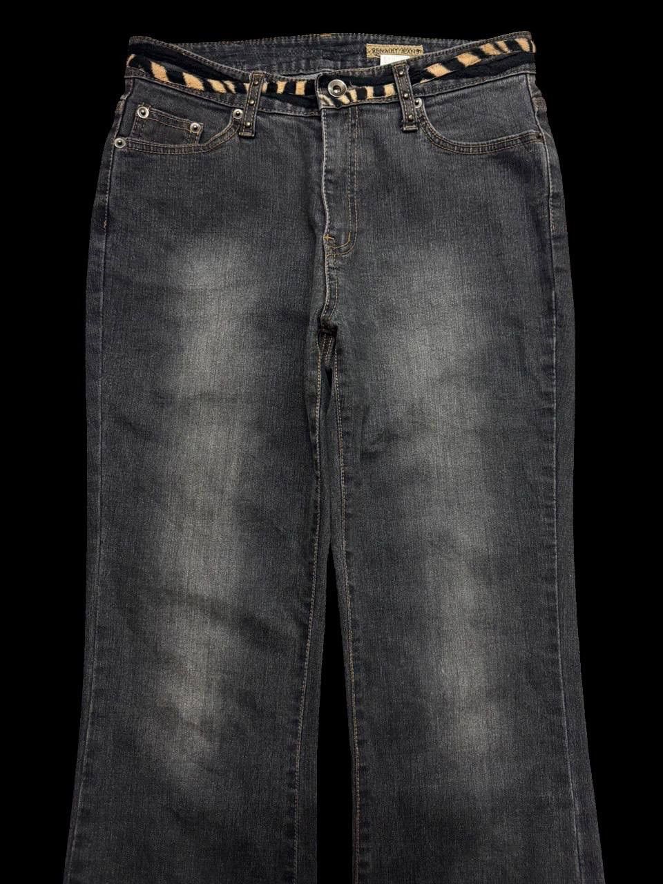 Japanese Brand FLARED 90s Japanese Mudwash Sick Bootcut Denim Jeans Size US 27 - 3 Thumbnail