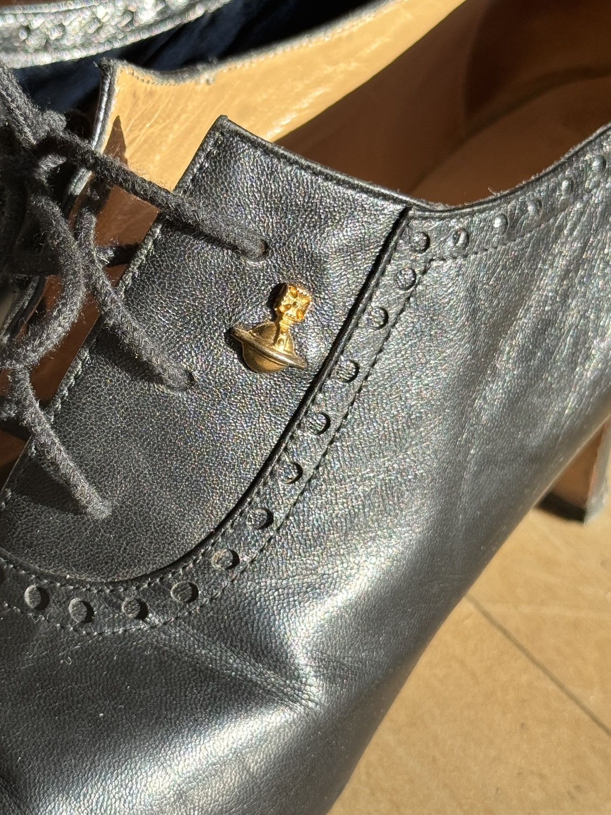 Vivienne Westwood Archival Vivienne Westwood Lace-Up heels Size US 7.5 / IT 37.5 - 3 Thumbnail