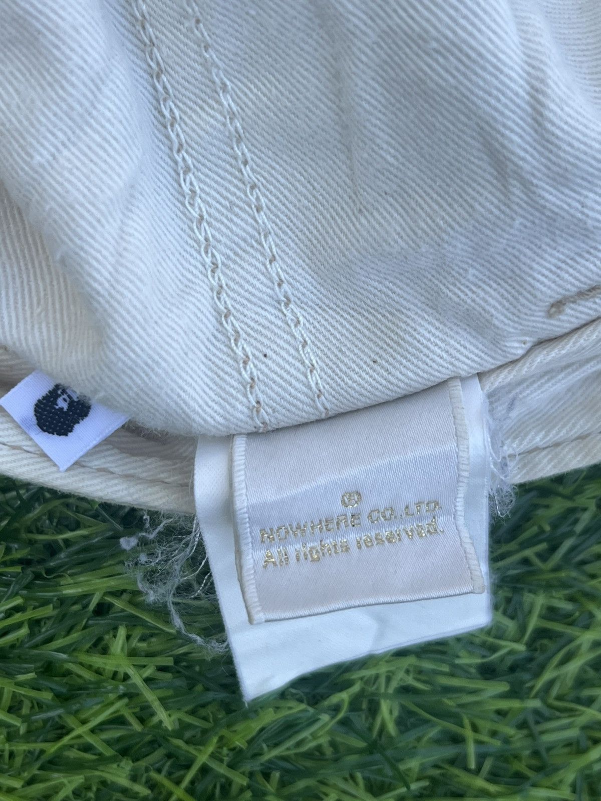 Bape A Bathing Ape (BAPE) Baby Milo Sad Face Chino Pants – Beige Size US 40 / EU 56 - 12 Thumbnail