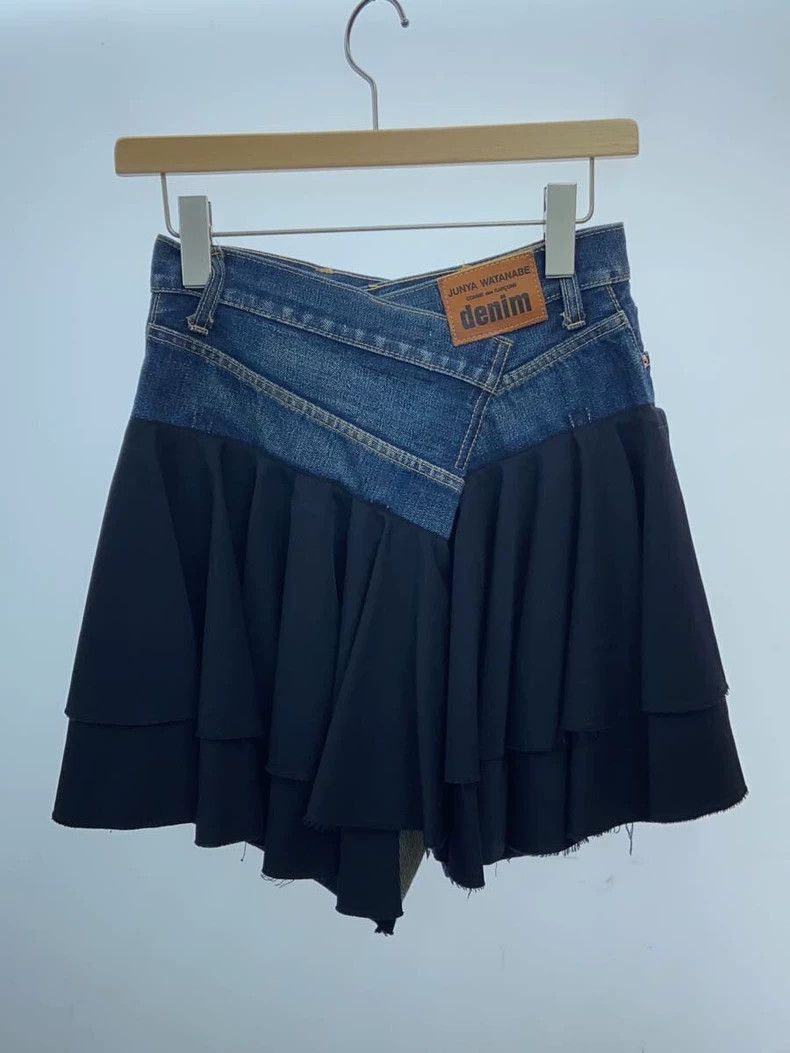 Comme des Garcons Comme Des Garcons size XS Splicing cowboy overskirt Size 25" / US 0 / IT 36 - 2 Thumbnail