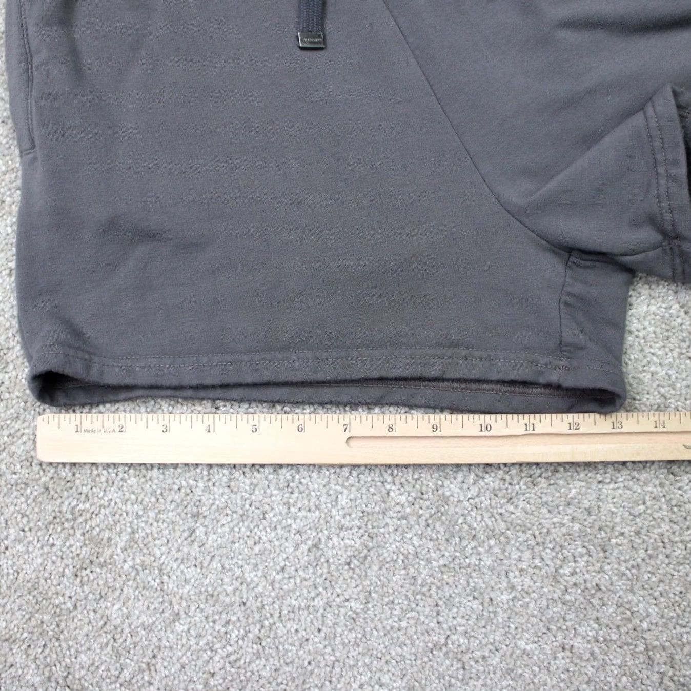 Talentless Talentless Sweat Shorts Women Large Gray Elastic Waist Lounge Athleisure Stretch Size 36" / US 14 / IT 50 - 4 Thumbnail