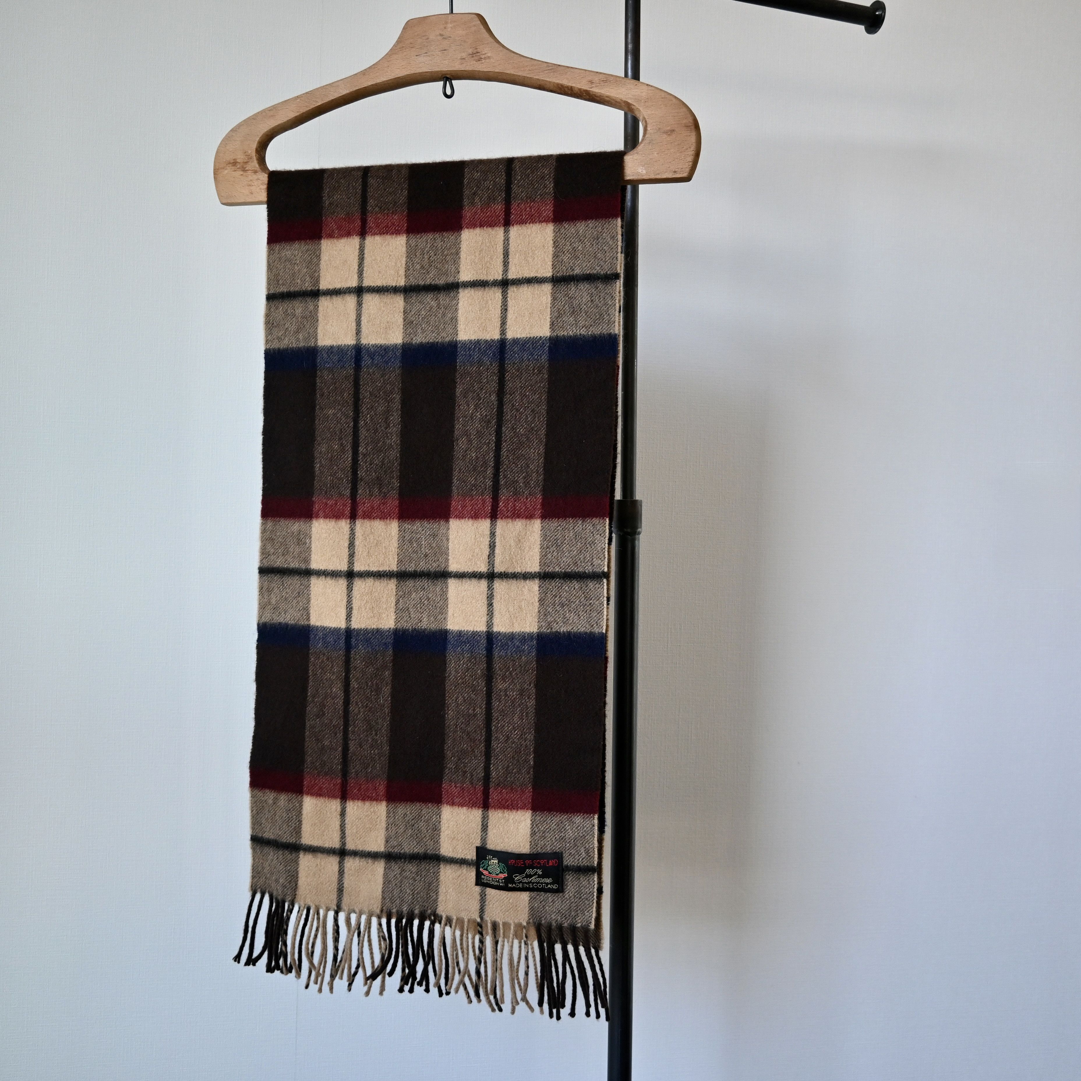 Other HOUSE OF SCOTLAND 100% cashmere scarf, made in Scotland Size ONE SIZE - 3 Thumbnail