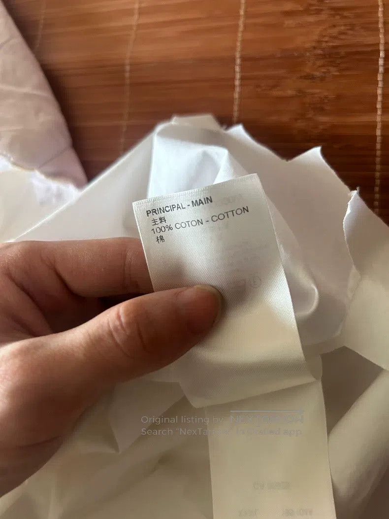 Louis Vuitton Louis Vuitton White Wave Shirt Size S / US 4 / IT 40 - 7 Thumbnail