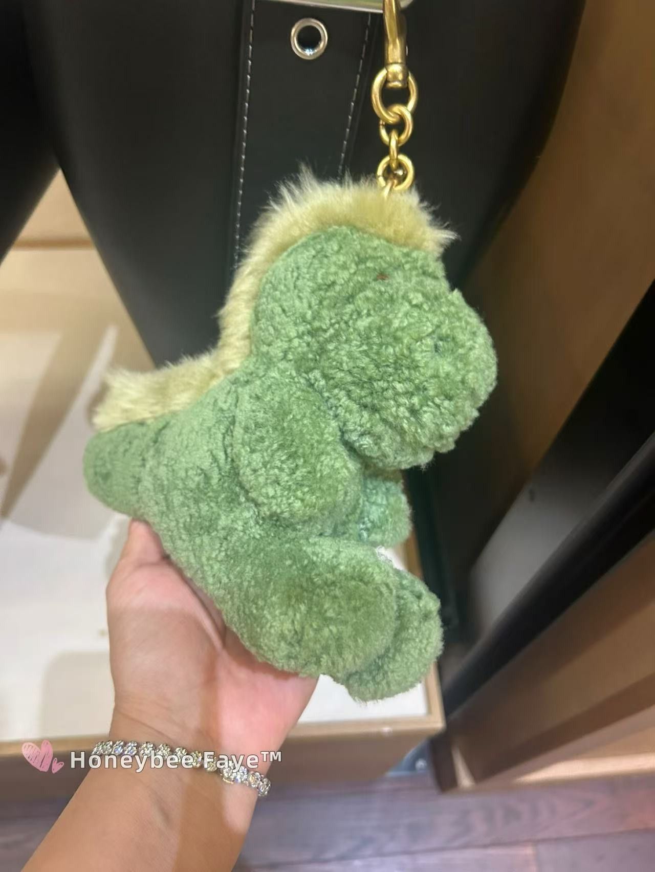 Coach Little Rexy Bag Charm In Shearling CCR22 Size ONE SIZE - 2 Thumbnail