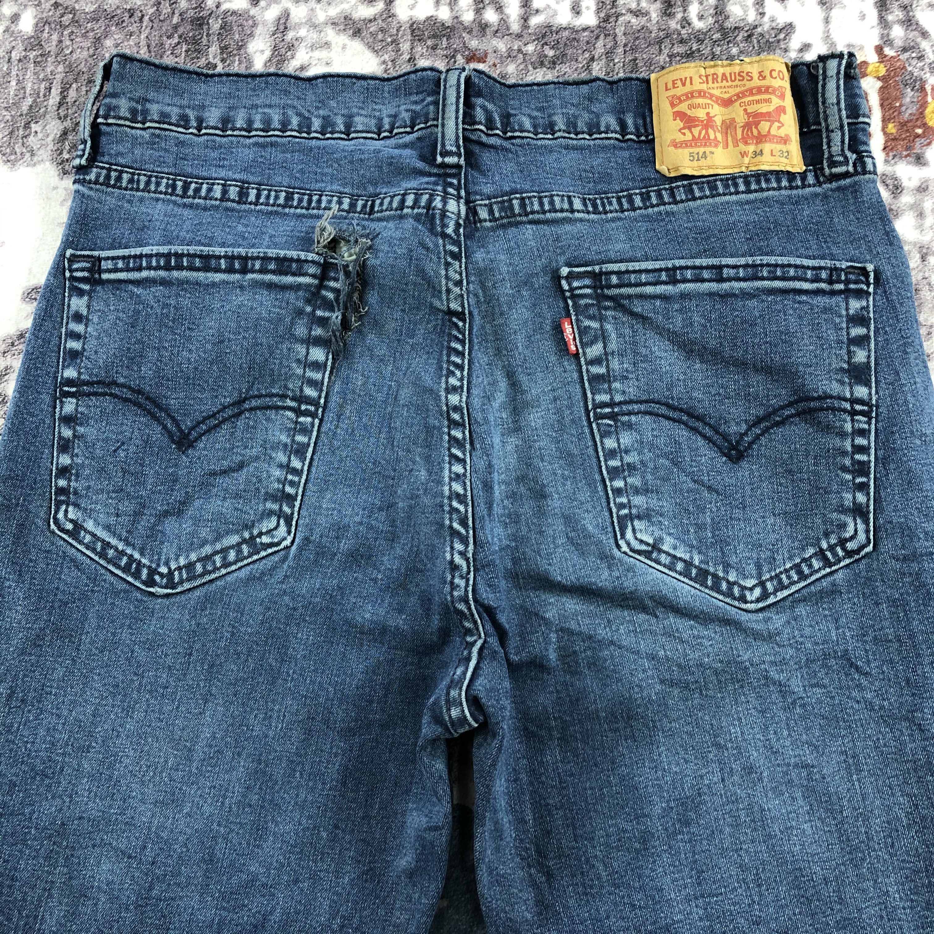 Levi's × Vintage Vintage Blue Wash Levis 514 Jeans-JM2690 Size US 33 - 5 Thumbnail