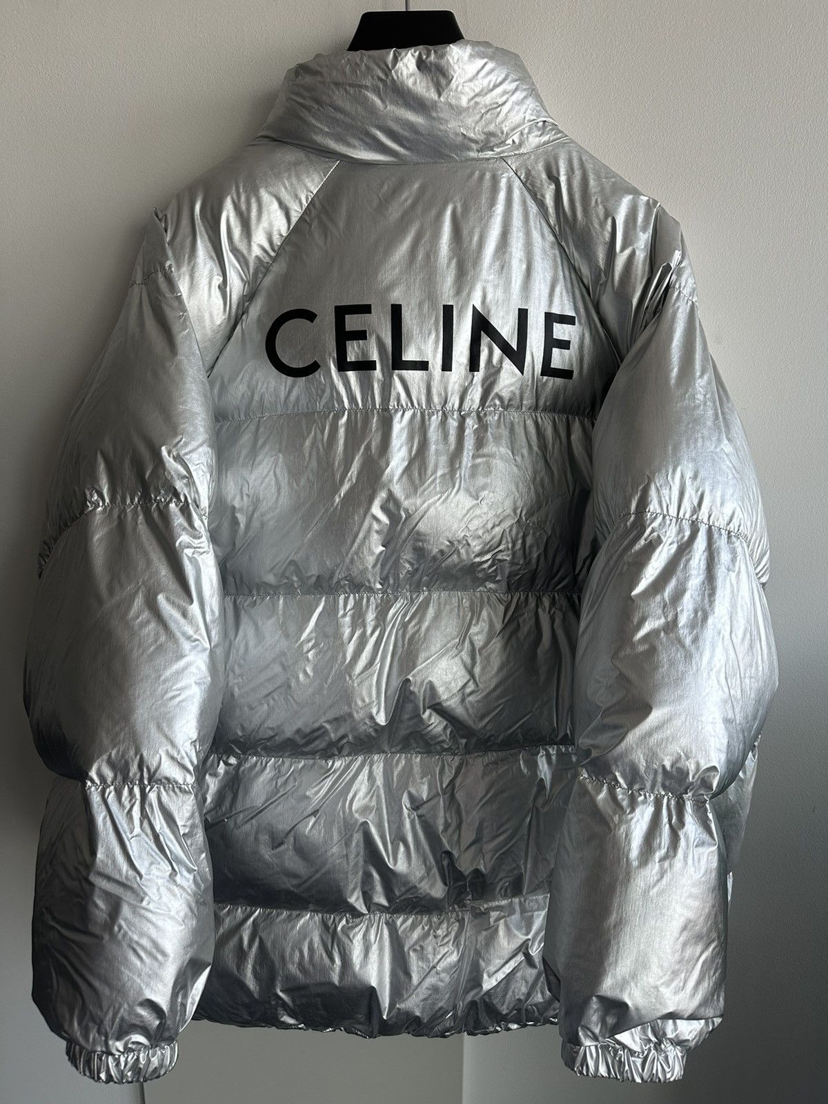 Celine × Hedi Slimane $4,500 Runway Celine Hedi Slimane Coat Goose Down Size US XXL / EU 58 / 5 - 14 Thumbnail