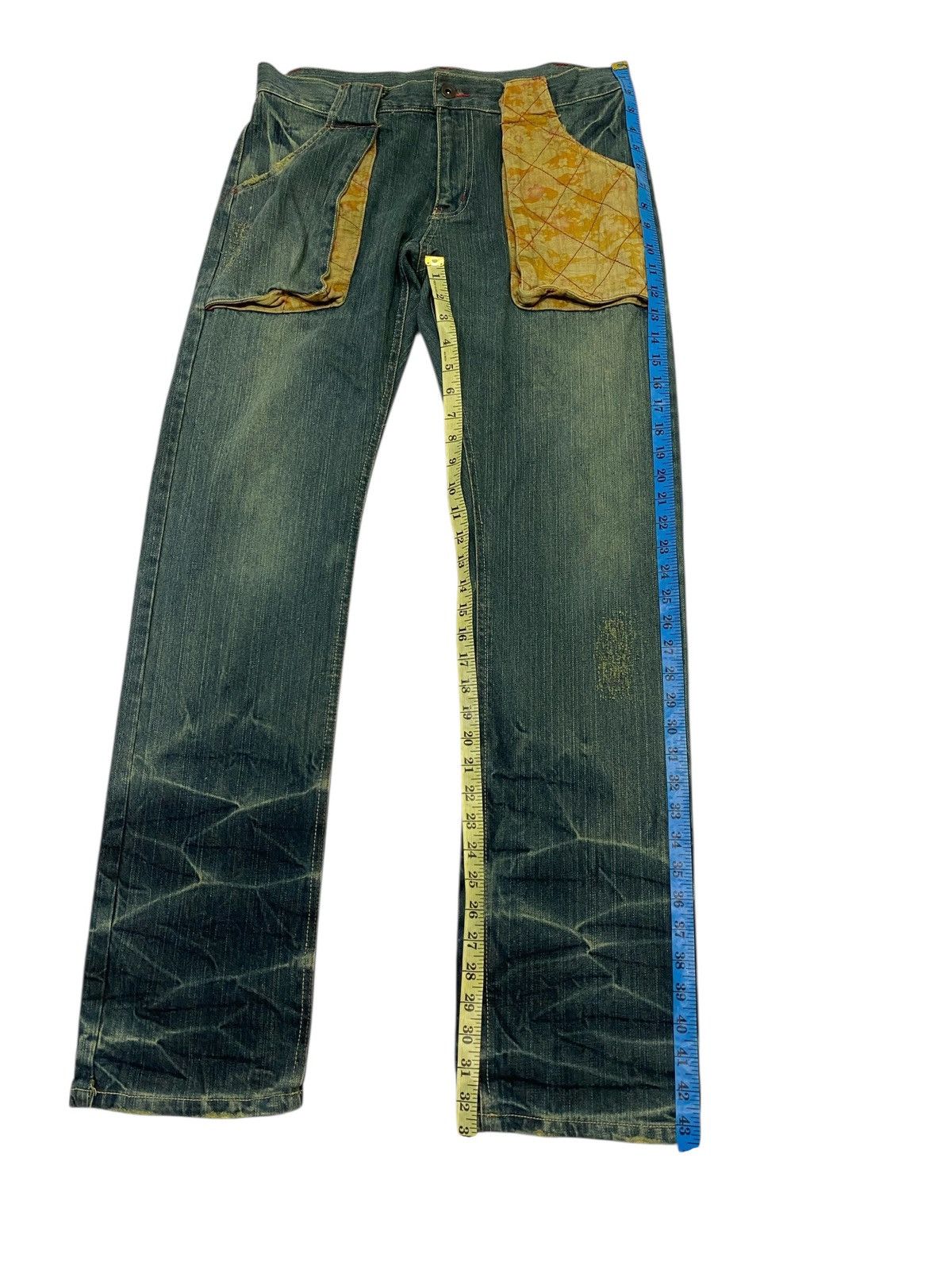 Kapital Japanese brand X Gumu International flare jeans Size US 34 / EU 50 - 18 Thumbnail
