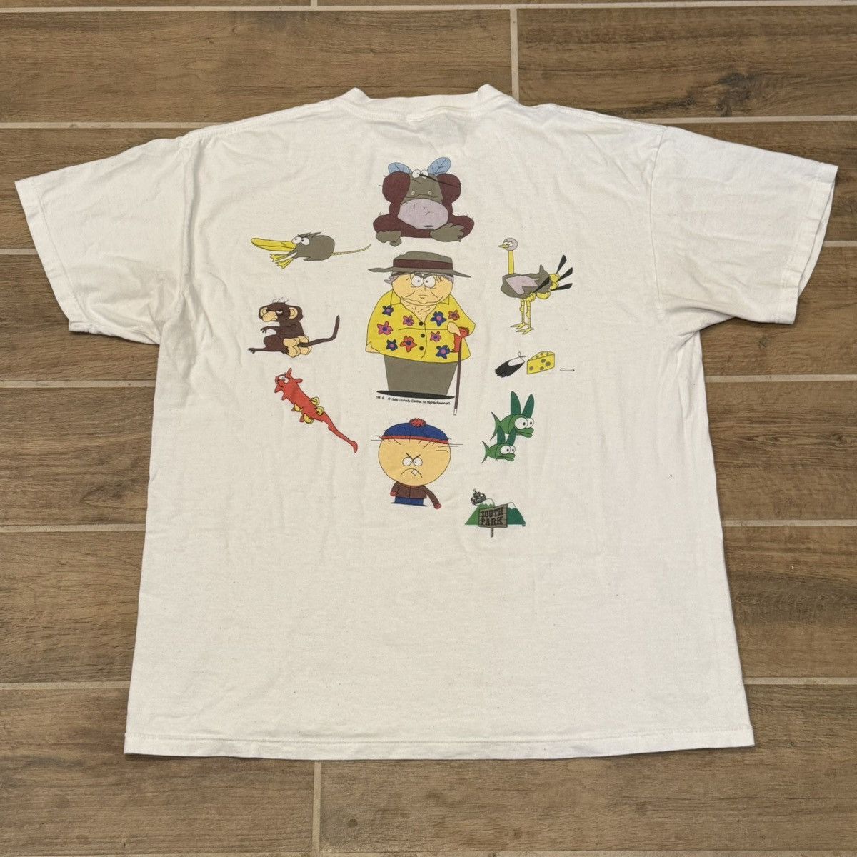 Vintage 1998 South Park Dr. A. Mephesto Season 1 Episode 5 T-Shirt Size US L / EU 52-54 / 3 - 1 Thumbnail