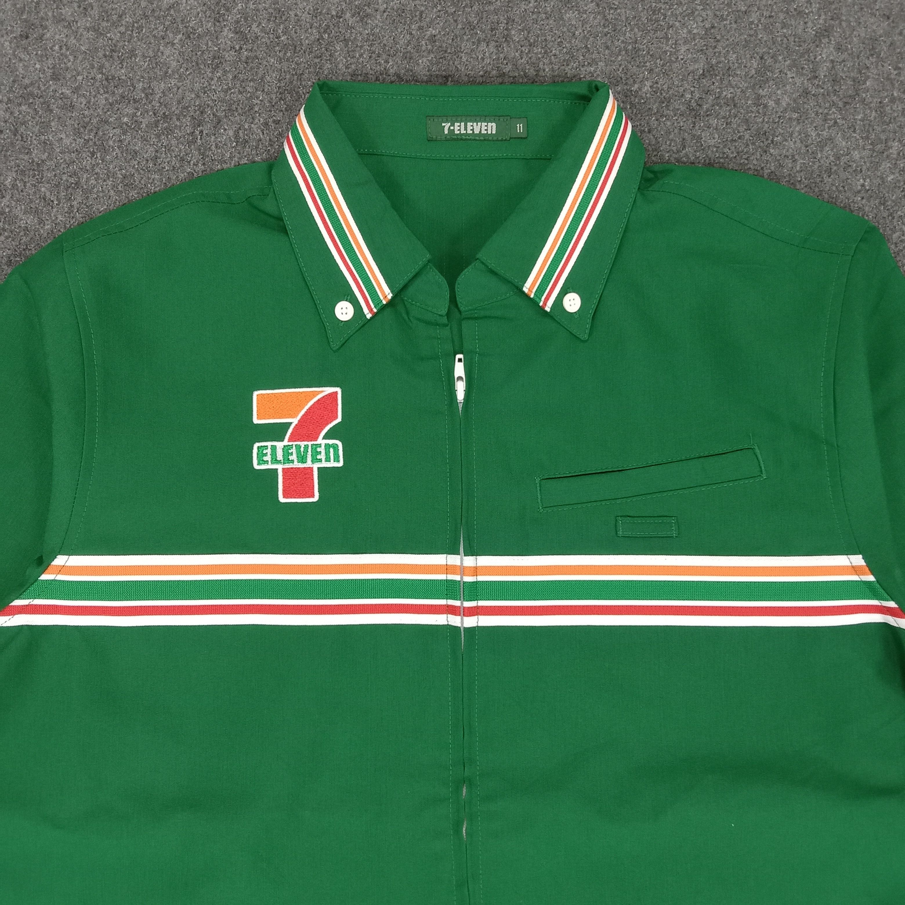 Japanese Brand × Vintage 7 Eleven Japanese Brand Uniform Jacket Size US S / EU 44-46 / 1 - 4 Thumbnail