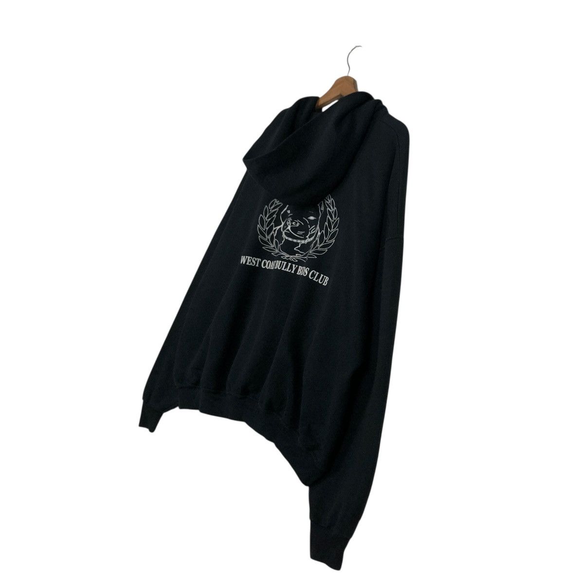 Vintage 🔥VINTAGE HOODIE PULL OVER WEST COAST BULLY BREEDS CLUB Size US XXL / EU 58 / 5 - 11 Thumbnail