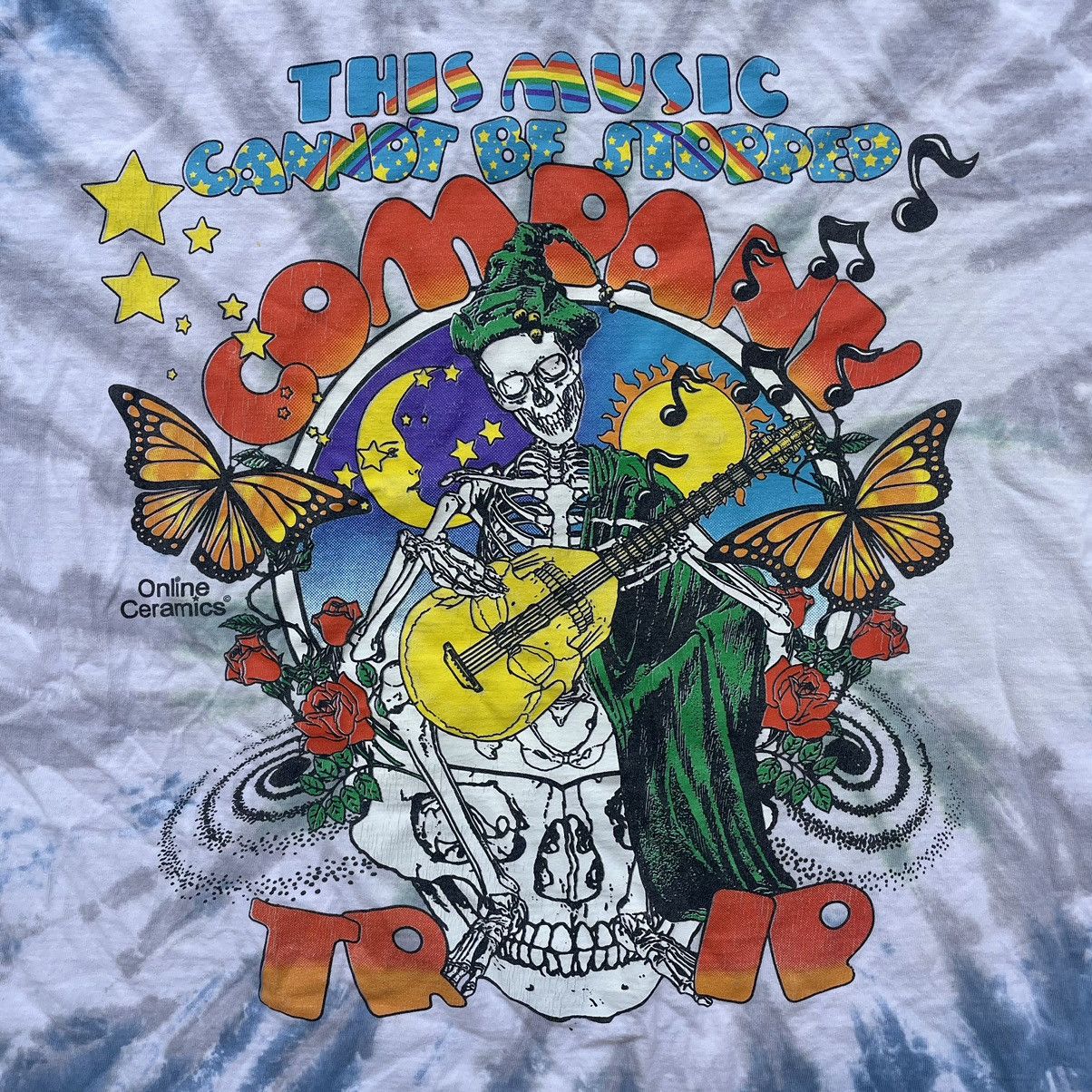 Grateful Dead × Online Ceramics Online Ceramics Grateful Dead Company Trip Shirt 2021 Size US L / EU 52-54 / 3 - 4 Thumbnail