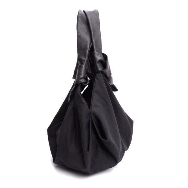 Yohji Yamamoto yohji yamamoto knotted cow leather wool handbag with handle Size ONE SIZE - 2 Thumbnail