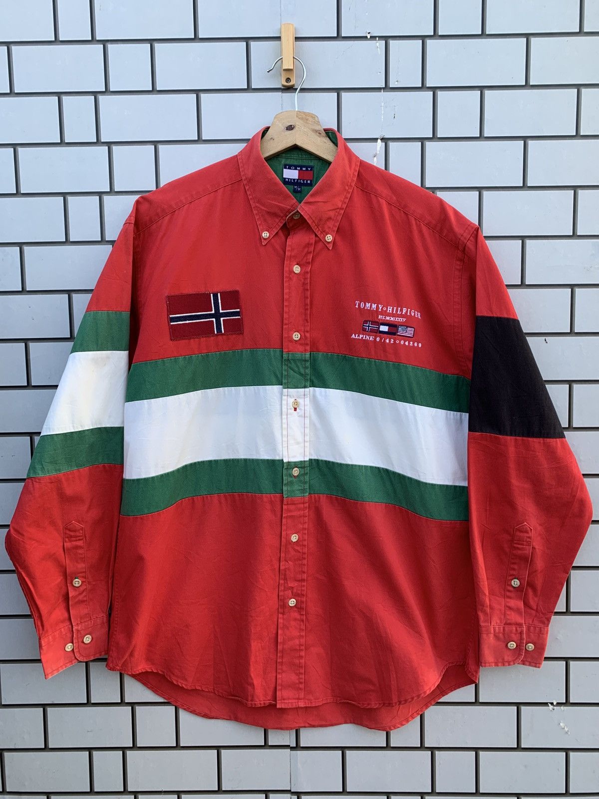 Tommy Hilfiger Vintage Tommy Hilfiger Button Ups Shirts Multicolour Size US M / EU 48-50 / 2 - 1 Thumbnail
