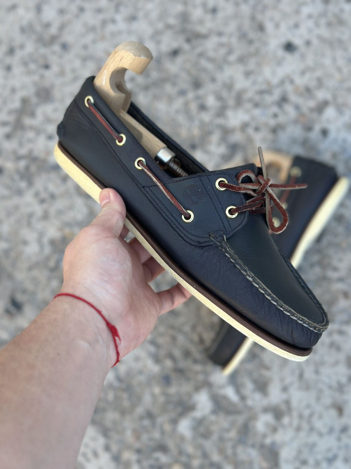 Timberland Luxury Man’s Timberland Leather Shoes Size 43.5 Size US 9.5 / EU 42-43 - 6 Thumbnail