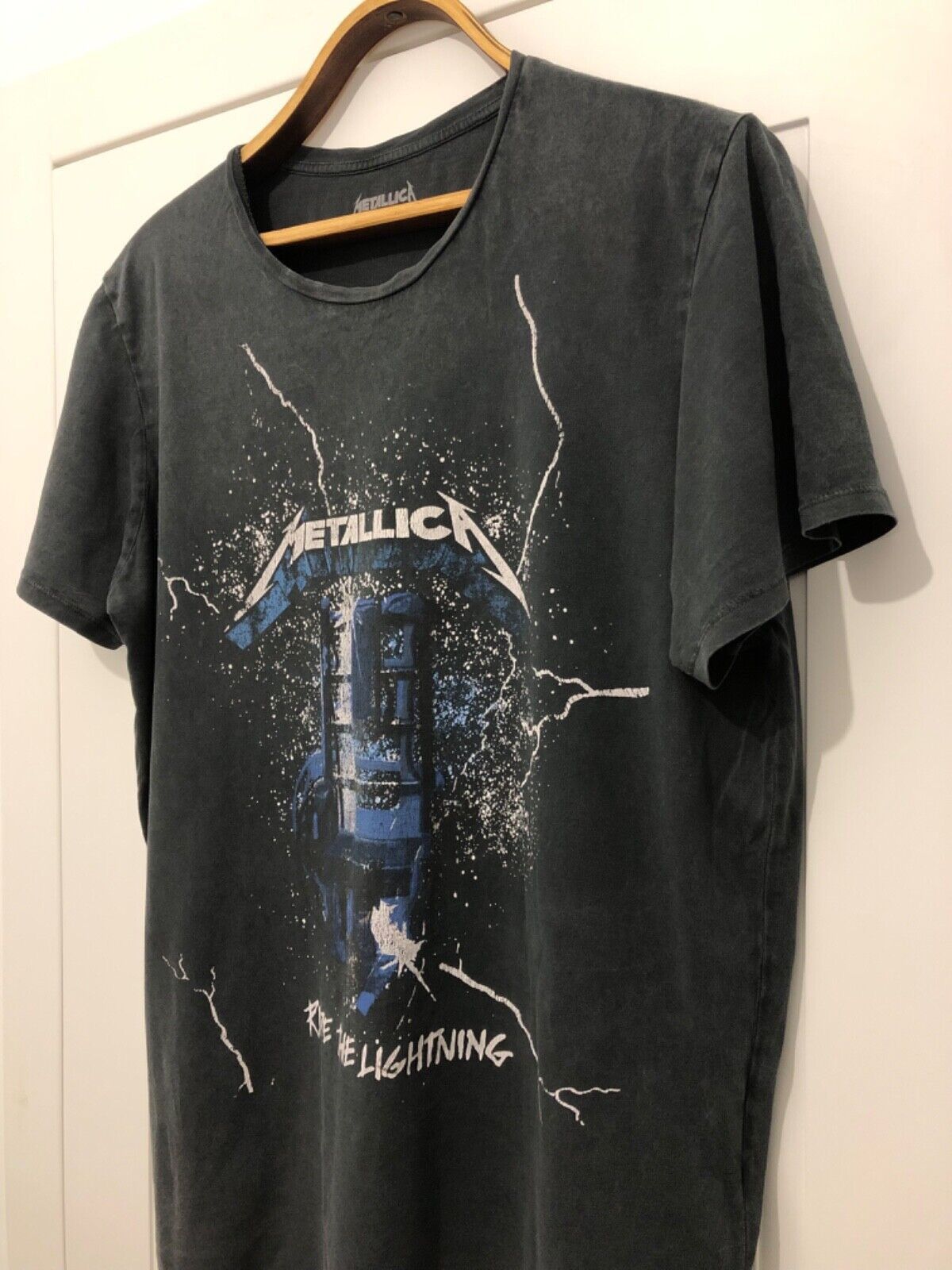 Band Tees Metallica Vintage T-Shirt Size US XL / EU 56 / 4 - 3 Thumbnail
