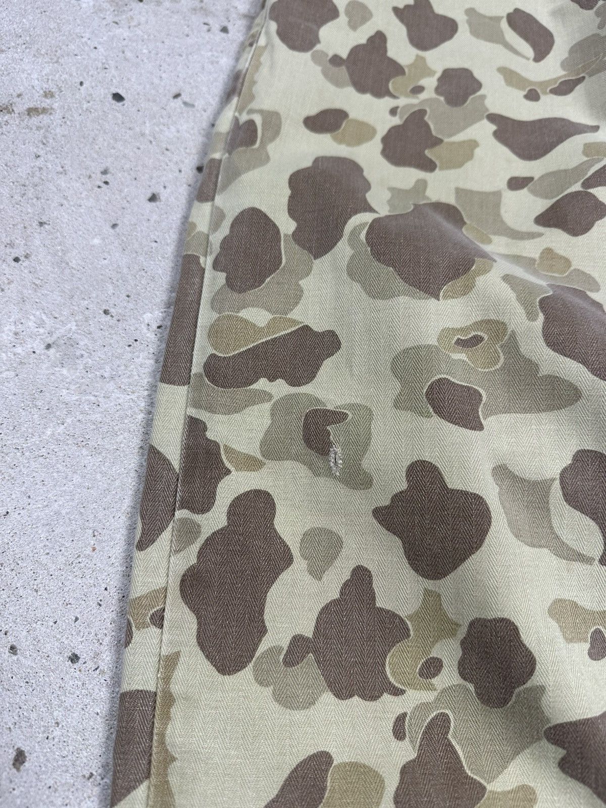Polo Ralph Lauren Vintage Y2K Polo Ralph Lauren Beige Camo Denim Pants Jeans Size US 35 - 4 Thumbnail