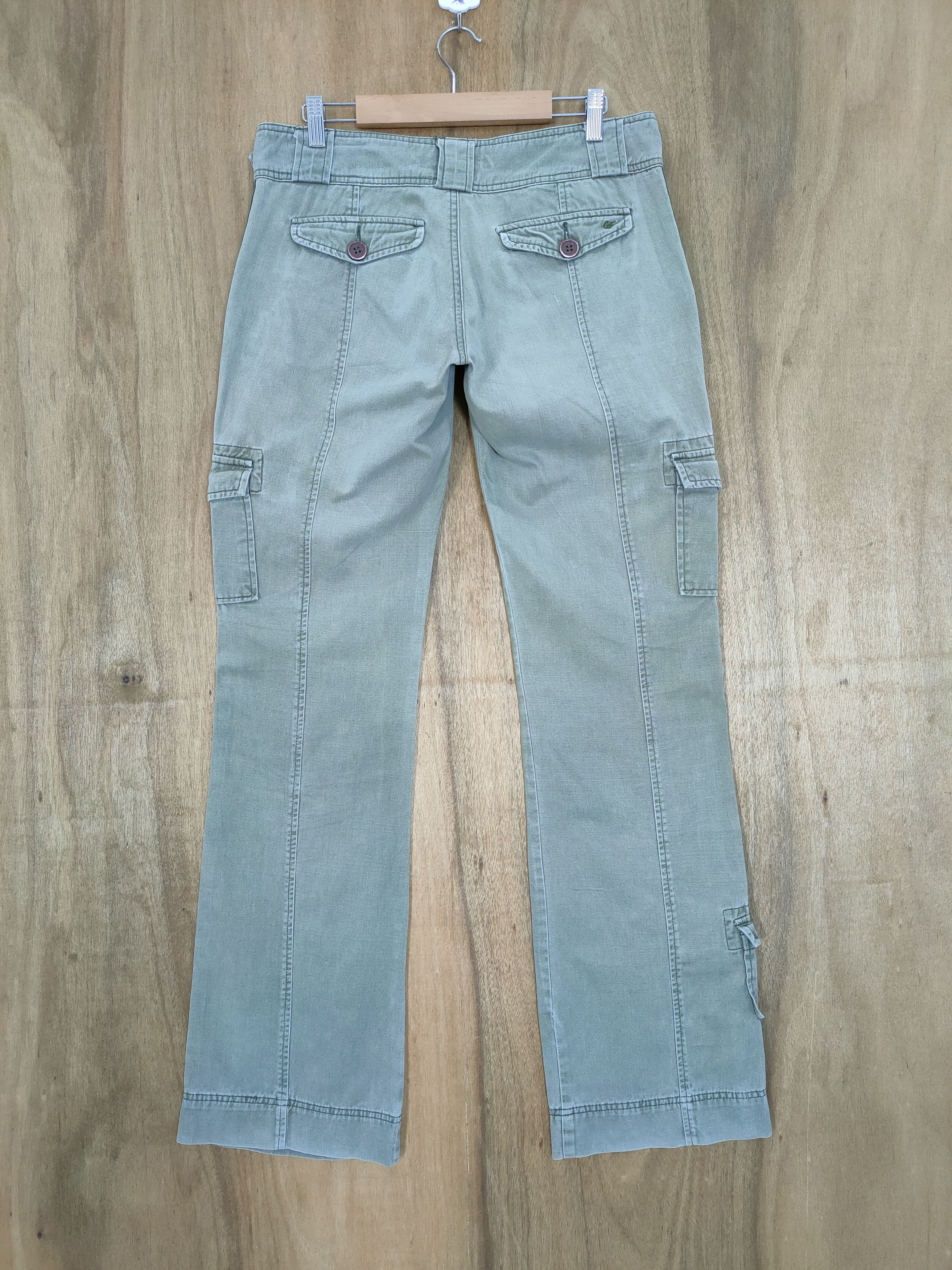 If Six Was Nine × Japanese Brand VINTAGE WOMEN'S JAPANESE FADED FLARED CARGO PANTS Size US 32 / EU 48 - 8 Thumbnail
