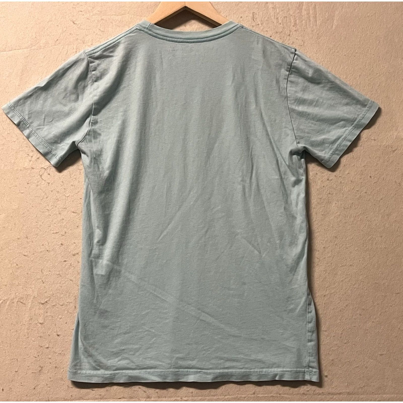 Quiksilver Quiksilver T-Shirt Men's XL Light Green Regular Graphic Tee Ocean Hawaiian Classic Breathable Lightweight Short Sleeve Crew Neck Button Pocket Cotton Size US XL / EU 56 / 4 - 2 Thumbnail