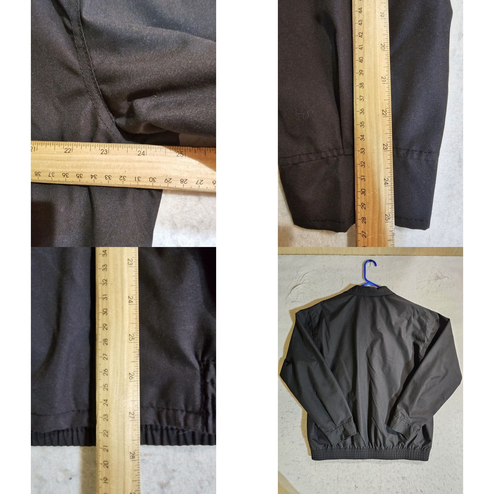 Chaps VINTAGE Chaps Ralph Lauren Cotton Jacket Black Mens Size Lg Full Zip Crest Logo Size US L / EU 52-54 / 3 - 8 Thumbnail