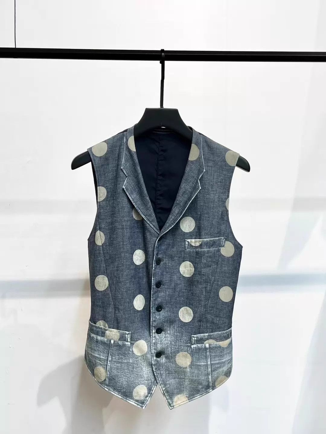 Yohji Yamamoto Yohji Yamamoto Size 3 Vest 66cm Front / 55cm Black Size L / US 10 / IT 46 - 2 Thumbnail