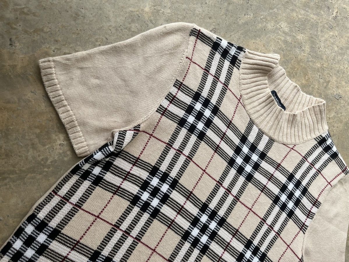 Burberry Burberry London Nova Check Knitwear Size XS / US 0-2 / IT 36-38 - 4 Thumbnail