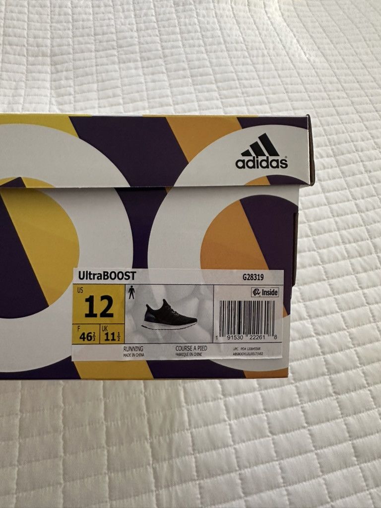 Adidas Adidas UltraBoost 1.0 OG Anniversary Black / Purple B27171 Size US 12 / EU 45 - 15 Thumbnail