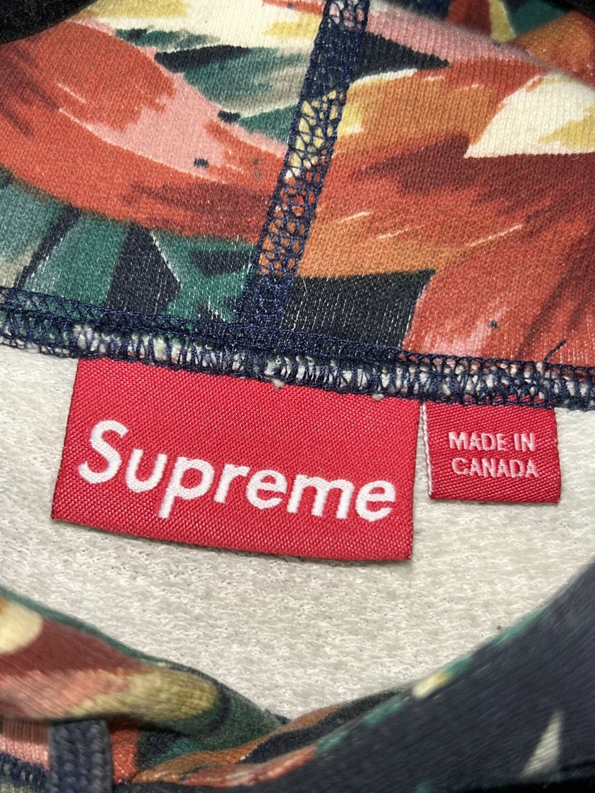 Supreme Supreme Floral Pullover Hoodie Hooded Sweatshirt SS12 Large Size US L / EU 52-54 / 3 - 5 Thumbnail